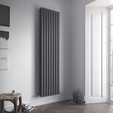 Click Here To Enlarge This Photo Of Eucotherm Nova Vertical Duo Tube Designer Radiators