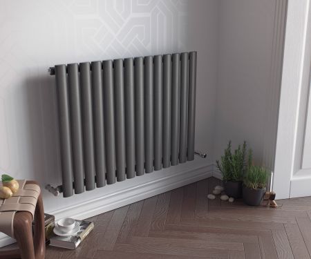 Click Here To Enlarge This Photo Of Eucotherm Nova 600 Vertical Single Tube Designer Radiators