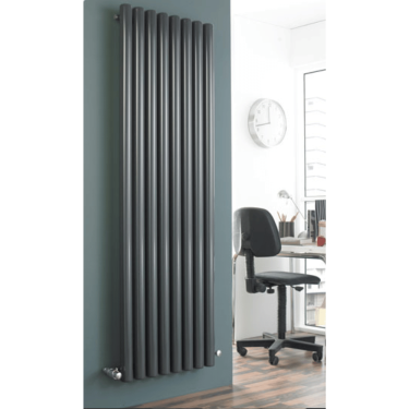 Click Here To Enlarge This Photo Of Eucotherm Vulkan Round Tube Vertical Designer Radiators