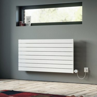 Click Here To Enlarge This Photo Of Eucotherm Mars Horizontal Electro Flat Panel Electric Designer Radiators