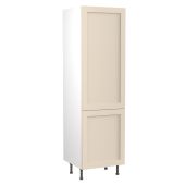 Kitchen Kit Flatpack Shaker Ultra Matt Cashmere 600 Tall Unit Larder - FKKH0634