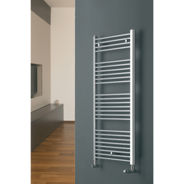 Click Here To Enlarge This Photo Of Eucotherm Chromo Straight Chrome Ladder Towel Designer Radiators