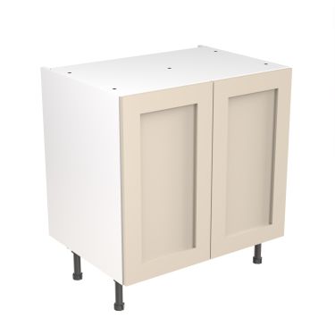 Click Here To Enlarge This Photo Of Kitchen Kit Flatpack Shaker Ultra Matt Cashmere 800 Base Unit - FKKH0636