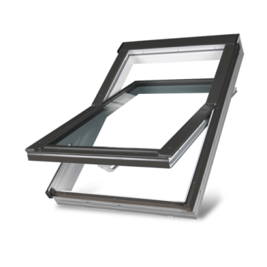 Click Here To Enlarge This Photo Of FAKRO PTP-V Centre Pivot Roof Windows in UPVC