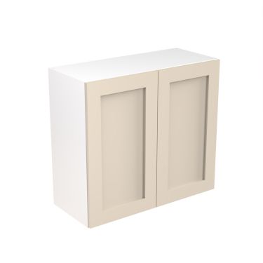 Click Here To Enlarge This Photo Of Kitchen Kit Flatpack Shaker Ultra Matt Cashmere 800 Wall Unit - FKKH0638