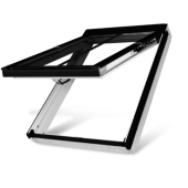 FAKRO FPW-V/C P2 preSelect Conservation Style Top Hung Roof Windows in White Acrylic