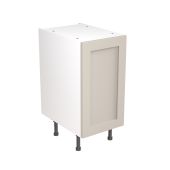 Kitchen Kit Flatpack Shaker Ultra Matt Light Grey 400 Base Unit - FKKH0702