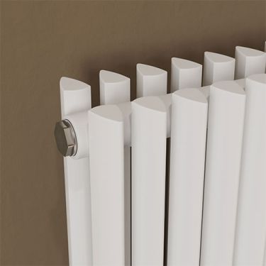 Click Here To Enlarge This Photo Of Eucotherm Corus 600 Duo Vertical Single Triangle Tube Designer Radiators