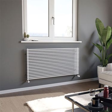Click Here To Enlarge This Photo Of Eucotherm Corus Horizontal Single Triangle Tube Designer Radiators