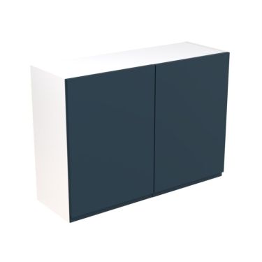 Click Here To Enlarge This Photo Of Kitchen Kit Flatpack J Pull Ultra Matt Indigo Blue 1000 Wall Unit - FKKJ1315