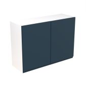 Kitchen Kit Flatpack J Pull Ultra Matt Indigo Blue 1000 Wall Unit - FKKJ1315