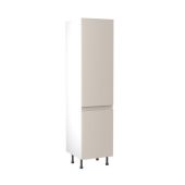 Kitchen Kit Flatpack J Pull Ultra Matt Light Grey 500 Tall Unit Larder - FKKJ0720