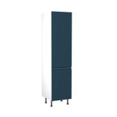 Kitchen Kit Flatpack J Pull Ultra Matt Indigo Blue 500 Tall Unit Larder - FKKJ1320