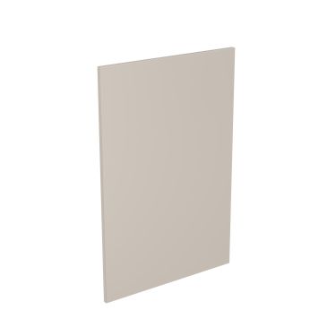Click Here To Enlarge This Photo Of Kitchen Kit Flatpack Shaker Ultra Matt Light Grey 600 Panel Base End - FKKH0728
