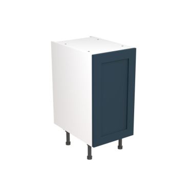 Click Here To Enlarge This Photo Of Kitchen Kit Flatpack Shaker Ultra Matt Indigo Blue 400 Base Unit - FKKH1302