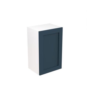Click Here To Enlarge This Photo Of Kitchen Kit Flatpack Shaker Ultra Matt Indigo Blue 450 Wall Unit - FKKH1340