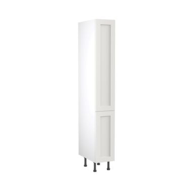 Click Here To Enlarge This Photo Of Kitchen Kit Flatpack Shaker Ultra Matt White 300 Tall Unit Larder - FKKH0552