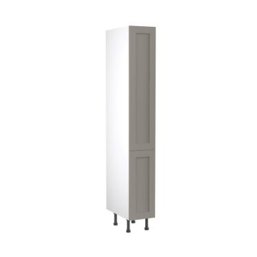 Click Here To Enlarge This Photo Of Kitchen Kit Flatpack Shaker Ultra Matt Dust Grey 300 Tall Unit Larder - FKKH0852