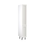 Kitchen Kit Flatpack Shaker Matt White 300 Tall Unit With Pull-Out - FKKH0553