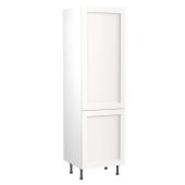 Kitchen Kit Flatpack Shaker Ultra Matt White 500 Tall Unit Larder - FKKH0520