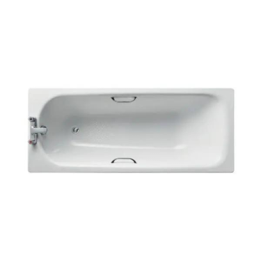 Click Here To Enlarge This Photo Of Ideal Standard Steel Bath 170 x 70 cm 2 Tap Holes 130L Anti Slip with Grips EE560002601
