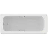 Armitage Shanks Sandringham 21 Bath 170cm x 70cm with 2 Tap Holes, Anti Slip and Overflow hole. - E028401