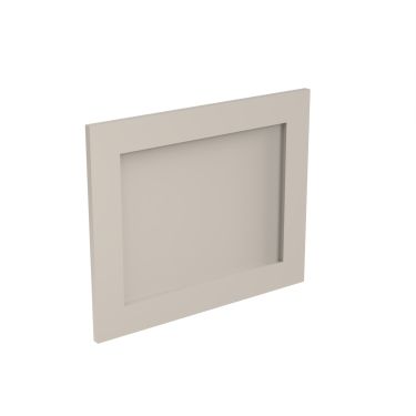 Click Here To Enlarge This Photo Of Kitchen Kit Flatpack Shaker Ultra Matt Light Grey 490X596 Appliance Door - FKKH0743