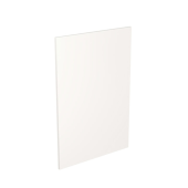 Kitchen Kit Value Slab Matt White 600 Panel Base End - FKKM1028