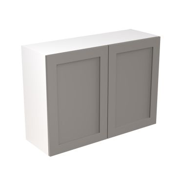 Click Here To Enlarge This Photo Of Kitchen Kit Flatpack Shaker Ultra Matt Dust Grey 1000 Wall Unit - FKKH0815