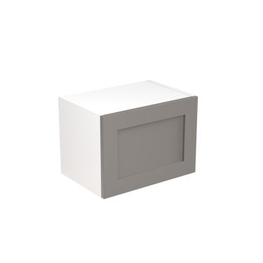 Click Here To Enlarge This Photo Of Kitchen Kit Flatpack Shaker Ultra Matt Dust Grey 500 Wall Unit Bridge - FKKH0818