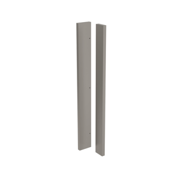 Click Here To Enlarge This Photo Of Kitchen Kit Flatpack Slab Ultra Matt Dust Grey 720mm Corner Post - FKKF0854