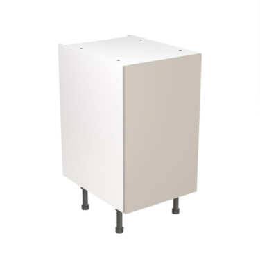 Click Here To Enlarge This Photo Of Kitchen Kit Value Slab Matt Light Grey 450 Base Unit - FKKM1239