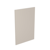 Kitchen Kit Value Slab Matt Light Grey 600 Panel Base End - FKKM1228
