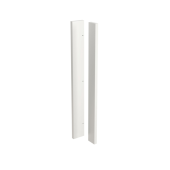Kitchen Kit Flatpack Shaker Ultra Matt White 720mm Corner Post - FKKH0554