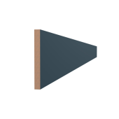 Kitchen Kit Flatpack Shaker Ultra Matt Indigo Blue 2745 Plinth - FKKH1323