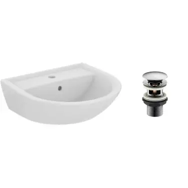 Click Here To Enlarge This Photo Of Armitage Shanks Sandringham 21 Washbasin White 500 mm E894501