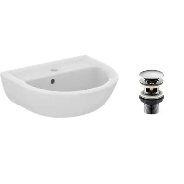 Click Here To Enlarge This Photo Of Armitage Shanks Sandringham 21 Hand Rinse Washbasin White 450 mm E893501