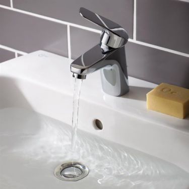 Click Here To Enlarge This Photo Of Ideal Standard Ceraflex Basin Mixer Tap with Pop Up Waste - Chrome