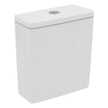 Click Here To Enlarge This Photo Of Ideal Standard I.Life A Close Coupled Back To Wall Toilet Rimless Pan (open back) with Horizontal Outlet - E247501