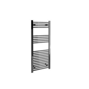 Click Here To Enlarge This Photo Of Stylish and Efficient Straight Chrome Towel Rail - 1200 x 500mm