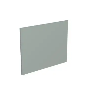 Click Here To Enlarge This Photo Of Kitchen Kit Flatpack Slab Ultra Matt Sage Green 490 x 596 Appliance Door - FKKF1143