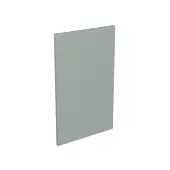 Kitchen Kit Flatpack Shaker Ultra Matt Sage Green 600 Panel Base End - FKKH1128