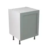 Kitchen Kit Flatpack Shaker Ultra Matt Sage Green 600 Base Unit - FKKH1104