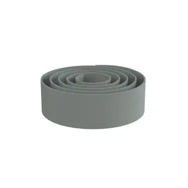 Click Here To Enlarge This Photo Of Kitchen Kit Flatpack Shaker Ultra Matt Sage Green 10M Edge Tape - FKKH1125