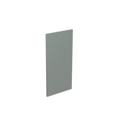 Click Here To Enlarge This Photo Of Kitchen Kit Flatpack J Pull Ultra Matt Sage Green 800 Panel Wall End - FKKJ1144