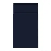 Jayline J Pull Style Handleless Kitchen Doors and Drawers in Super Matt Indigo Blue by BA Components