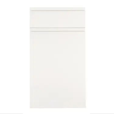 Click Here To Enlarge This Photo Of Jayline J Pull Style Handleless Kitchen Doors and Drawers in Super Matt White by BA Components