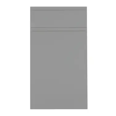 Click Here To Enlarge This Photo Of Jayline J Pull Style Handleless Kitchen Doors and Drawers in Super Matt Dust Grey by BA Components