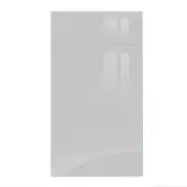 Jayline J Pull Style Handleless Kitchen Doors and Drawers in Super Gloss Light Grey by BA Components