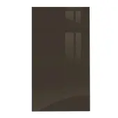 Jayline J Pull Style Handleless Kitchen Doors and Drawers in Super Gloss Graphite by BA Components